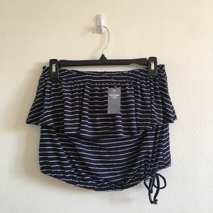 NEW! Abercrombie & Fitch Striped Tube Top